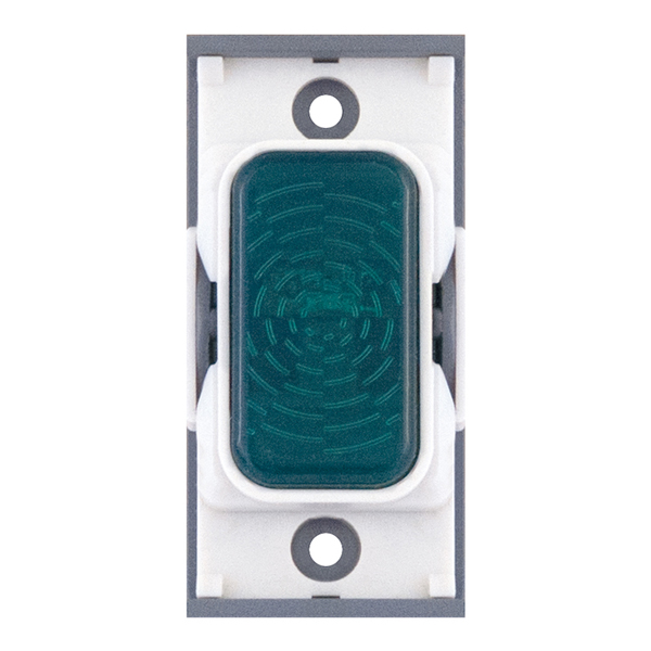 SGRID360-18 Indicator Module – Green Neon with White Insert – Selectric UK